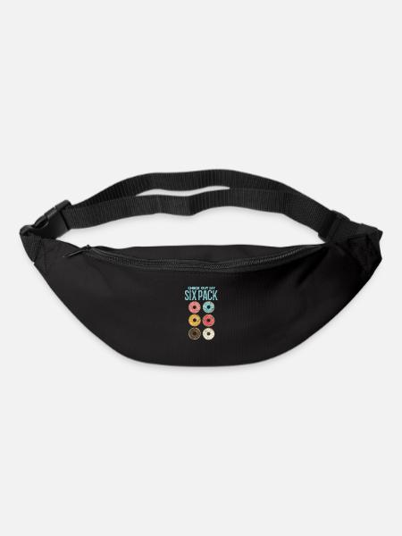 Donut Fitness - Sac banane - noir