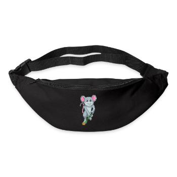 Bâton de hockey sur gazon Rat - Sac banane - noir - Devant