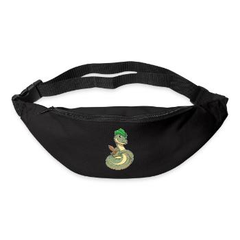 Schlange Schwert - Gürteltasche - Schwarz - Vorne
