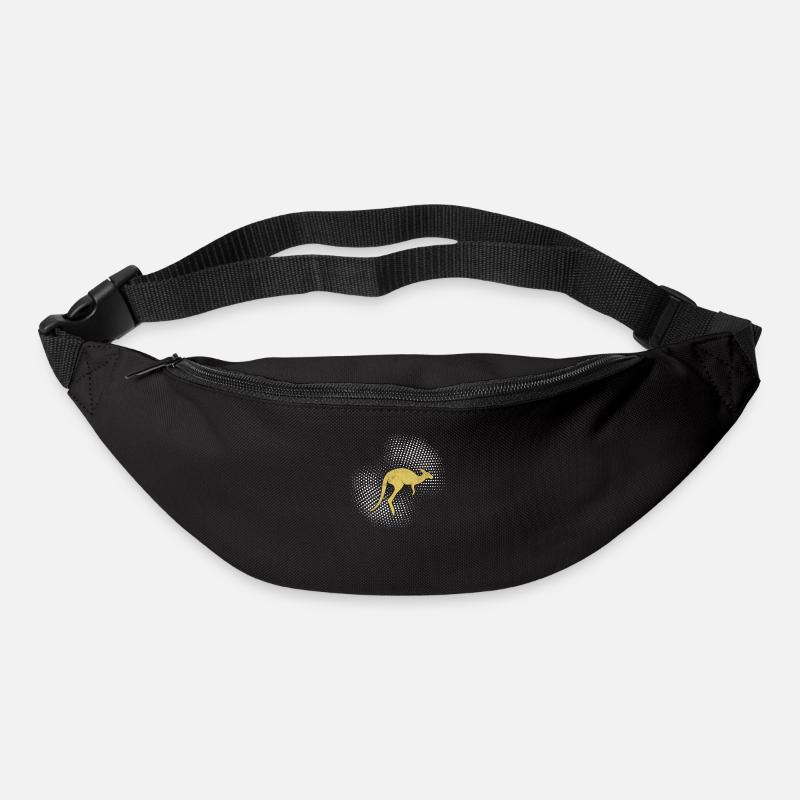 Känguru - Gürteltasche - Schwarz