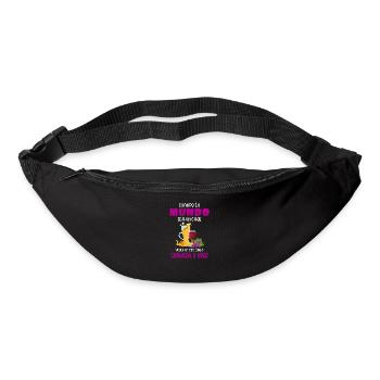 Mundo Sea Un Caos Vente Al Mio Tengo Cerveza Y - Sac banane - noir - Devant