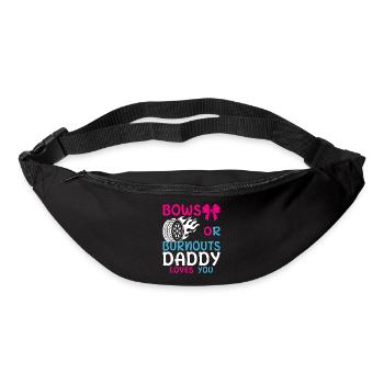 Vater Vatertag Daddy LGBTQ - Gürteltasche - Schwarz - Vorne