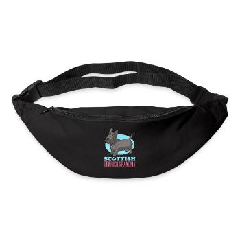 Scottish Terrier Grandma Dog Owner Gift - Bum bag - black - Front