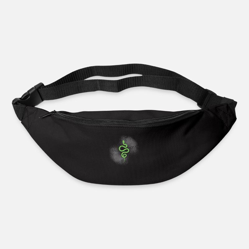 Serpent - Sac banane - noir