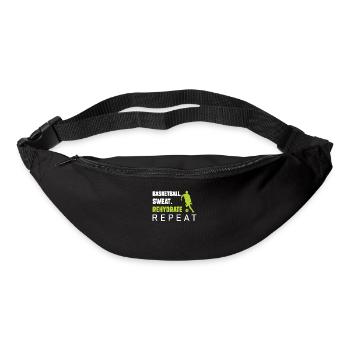 Jeux de balle de train pour un athlète qui - Sac banane - noir - Devant