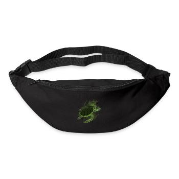 Turtle Relaxed Chilling Sea Ocean Beach - Bum bag - black - Front