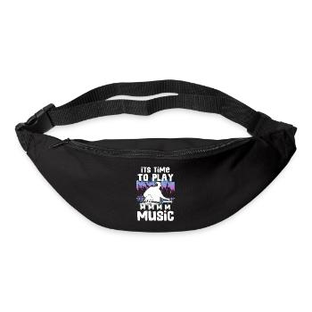 Disc Jockey DJ Rave Synthesizer Gift CD Mixer - Bum bag - black - Front