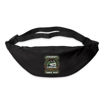 Legendär seit 1959 Camping Geschenk Geburtsjahr - Gürteltasche - Schwarz - Vorne