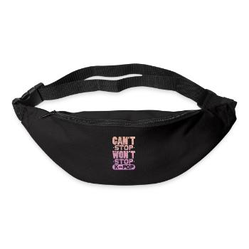 K-Pop Musique Coréenne Pop Corée Kpop Cadeau - Sac banane - noir - Devant