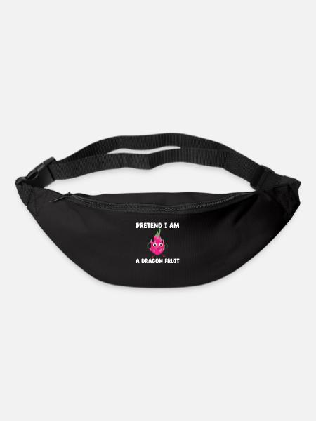 Drachenfrucht Shirt - Gürteltasche - Schwarz