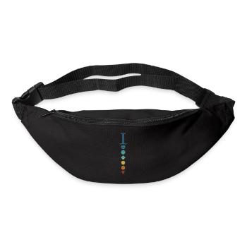 PnP RPG Jeu de rôle Tabletop Maître de jeu Pen - Sac banane - noir - Devant