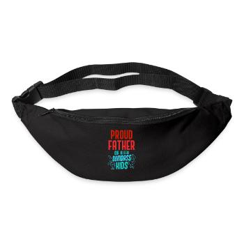 Proud father of a few stupid children Dad - Bum bag - black - Front