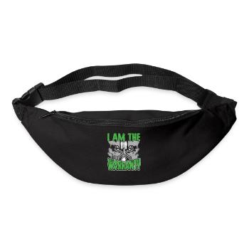 Je suis la profession de mécanicien de garage de garantie - Sac banane - noir - Devant