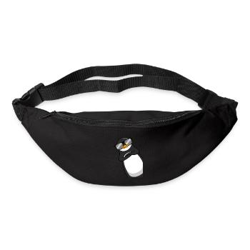 Funny Penguin With Sunglasses Cool Gift - Bum bag - black - Front