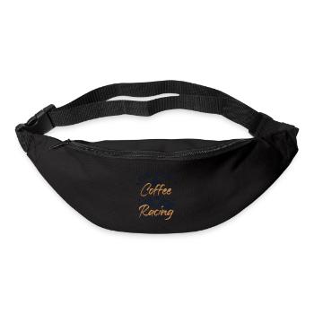 Fueled by Coffee and Racing Car Drag Racing Slot - Bum bag - black - Front