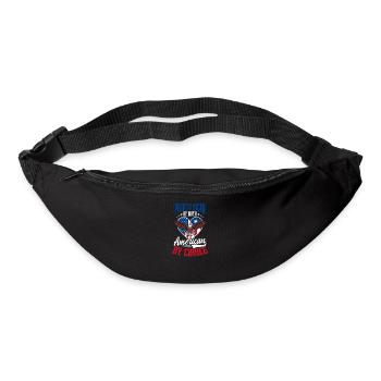 Portoricain traditionnel par naissance par choix - Sac banane - noir - Devant