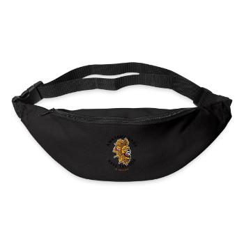 Awesome Dads have Tattoos and Beards - Gürteltasche - Schwarz - Vorne