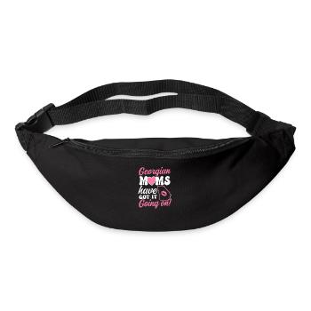 Georgia Peach Les mamans géorgiennes l’ont sur - Sac banane - noir - Devant