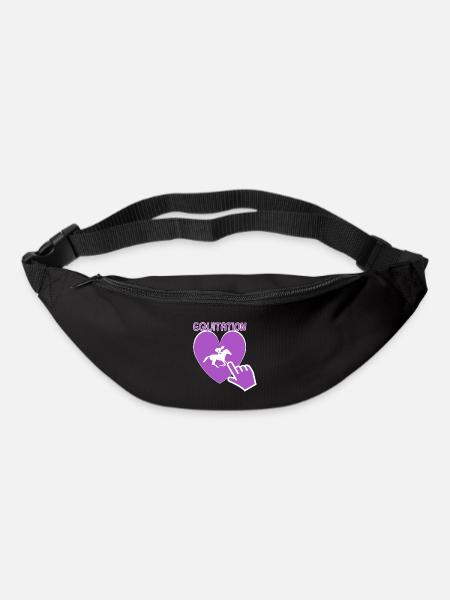 horse riding - rider gift idea - Bum bag - black