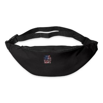 Stars Stripes Reproduktive Rechte 4. Juli - Gürteltasche - Schwarz - Vorne