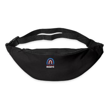 Stars Stripes Reproduktive Rechte 4. Juli - Gürteltasche - Schwarz - Vorne