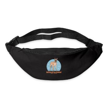 Belgian Malinois Dad Dog Owner Dog Gift - Bum bag - black - Front