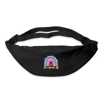 Pro-Choice AF Hex The Patriarchy Feminist - Bum bag - black - Front