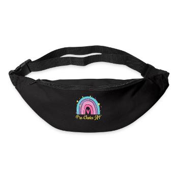 Pro-Choice AF Hex The Patriarchy Feminist - Bum bag - black - Front