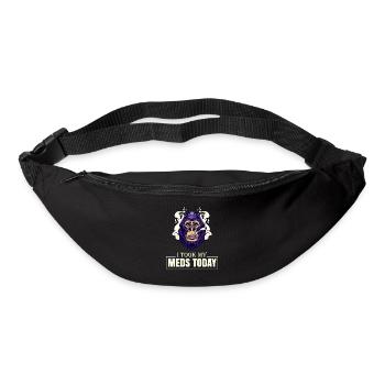 I Took My Meds Today - Gürteltasche - Schwarz - Vorne