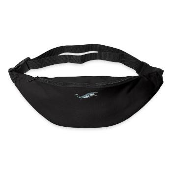 Mosasaurus I Marine Repiel Fossiles du Crétacé - Sac banane - noir - Devant