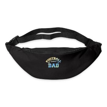 Football Dad Fathers Day - Gürteltasche - Schwarz - Vorne
