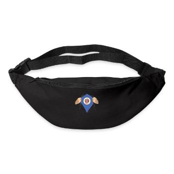 Proud Minnesota Resident Gift - Bum bag - black - Front