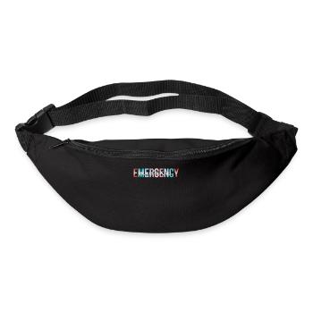 Emergency Nurse Nurse Emergency Room - Bum bag - black - Front