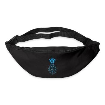 Ananas Musiknoten - Gürteltasche - Schwarz - Vorne