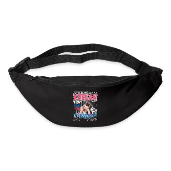 Korean Pop Design for a K-Pop Fashion Fan - Bum bag - black - Front