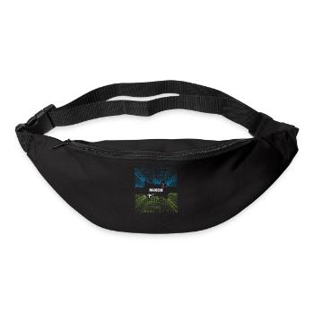 Parkour Free Running Traceur Freestyle Sport - Sac banane - noir - Devant