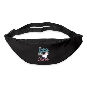 Einhorn - Gürteltasche - Schwarz - Vorne