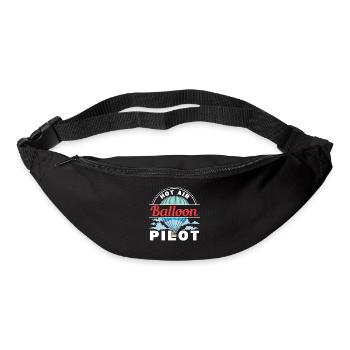 Hot Air Balloon Pilot Balloonist Balloon Flight - Bum bag - black - Front