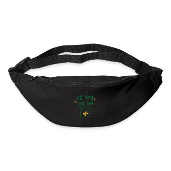 0% Sexy 100% Irlandais Irlandais - Sac banane - noir - Devant