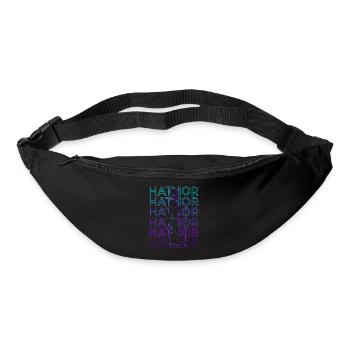 Hathor Déesse égyptienne Egypte ancienne Rétro - Sac banane - noir - Devant