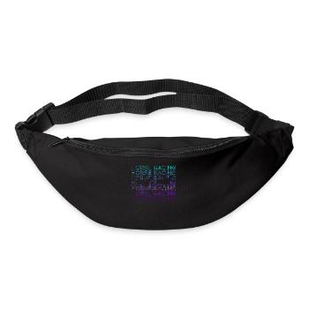 Pferderennen Pferdesport Reiter Pferdereiten - Gürteltasche - Schwarz - Vorne