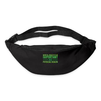 Mental Health Mental Stability - Bum bag - black - Front