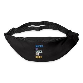 Mother By Choice For Choice Feminist - Bum bag - black - Front