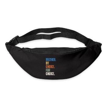 Mother By Choice For Choice Feminist - Bum bag - black - Front
