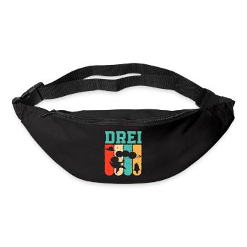 Astronaut 3rd Birthday Space Boy Gift - Bum bag - black - Front