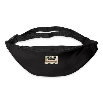 Le meilleur de la cassette retro tape de 1986 - Sac banane - noir - Devant