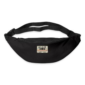 Best of 2000 Cassette Retro Tape - Bum bag - black - Front