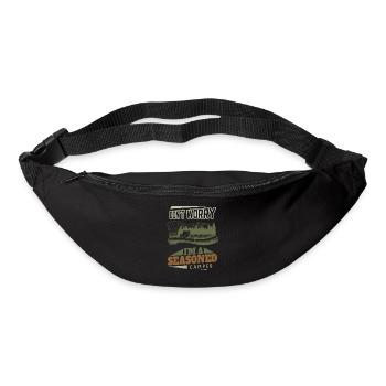 Camping Camping Holiday Tent Gift - Bum bag - black - Front
