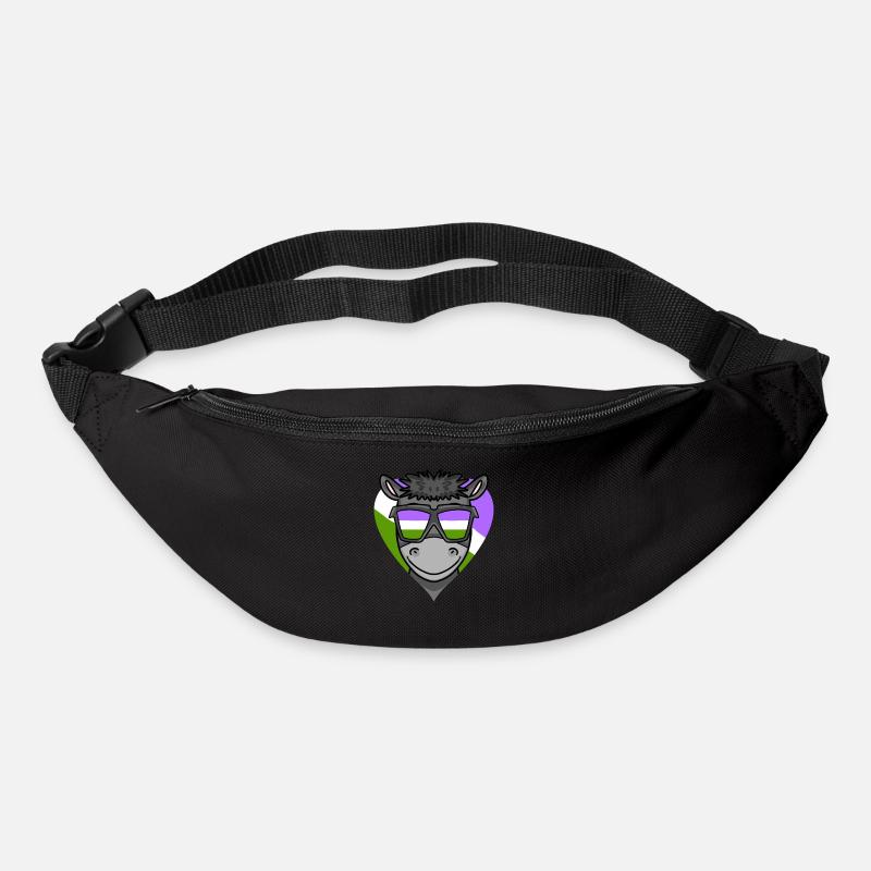 LGBT MOTIV ESEL - Gürteltasche - Schwarz