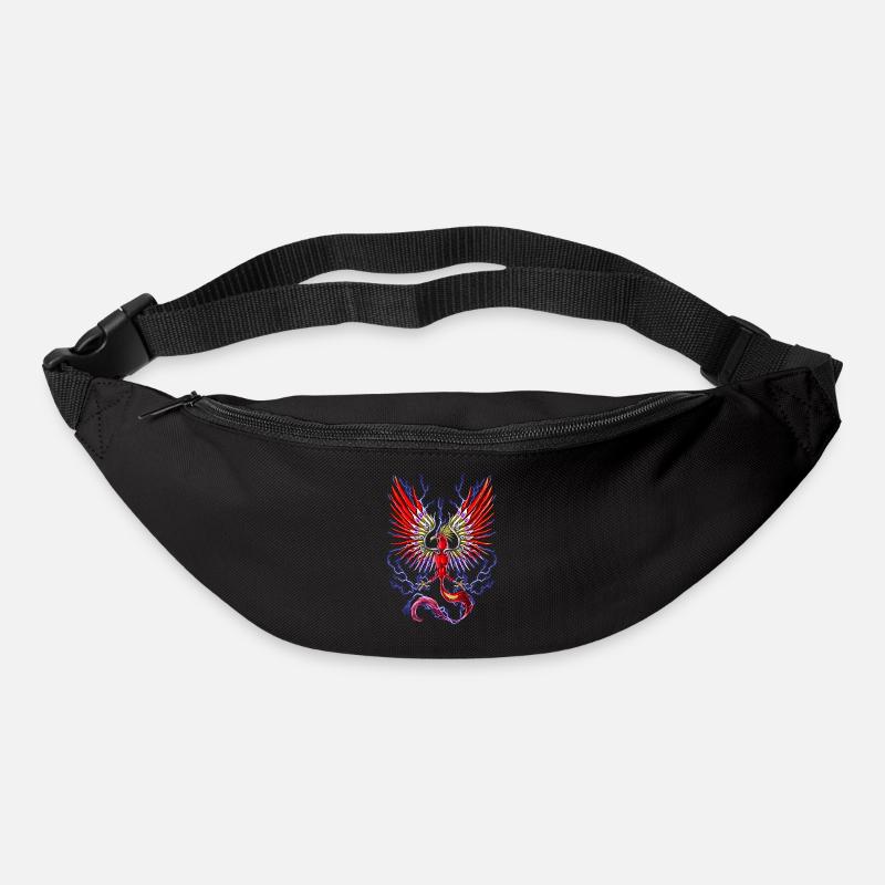 Oiseau-tonnerre mythique cryptide - Sac banane - noir